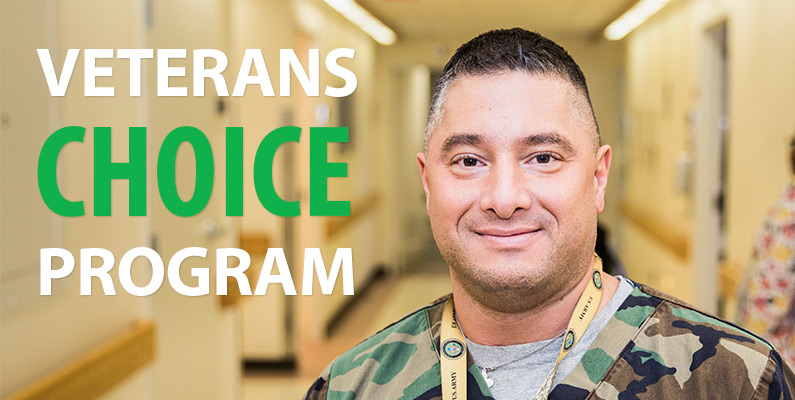 Veterans Choice Program Promo Banner